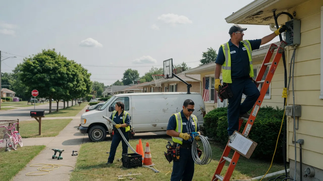 Licensed Electrician in Hallieford, VA near me